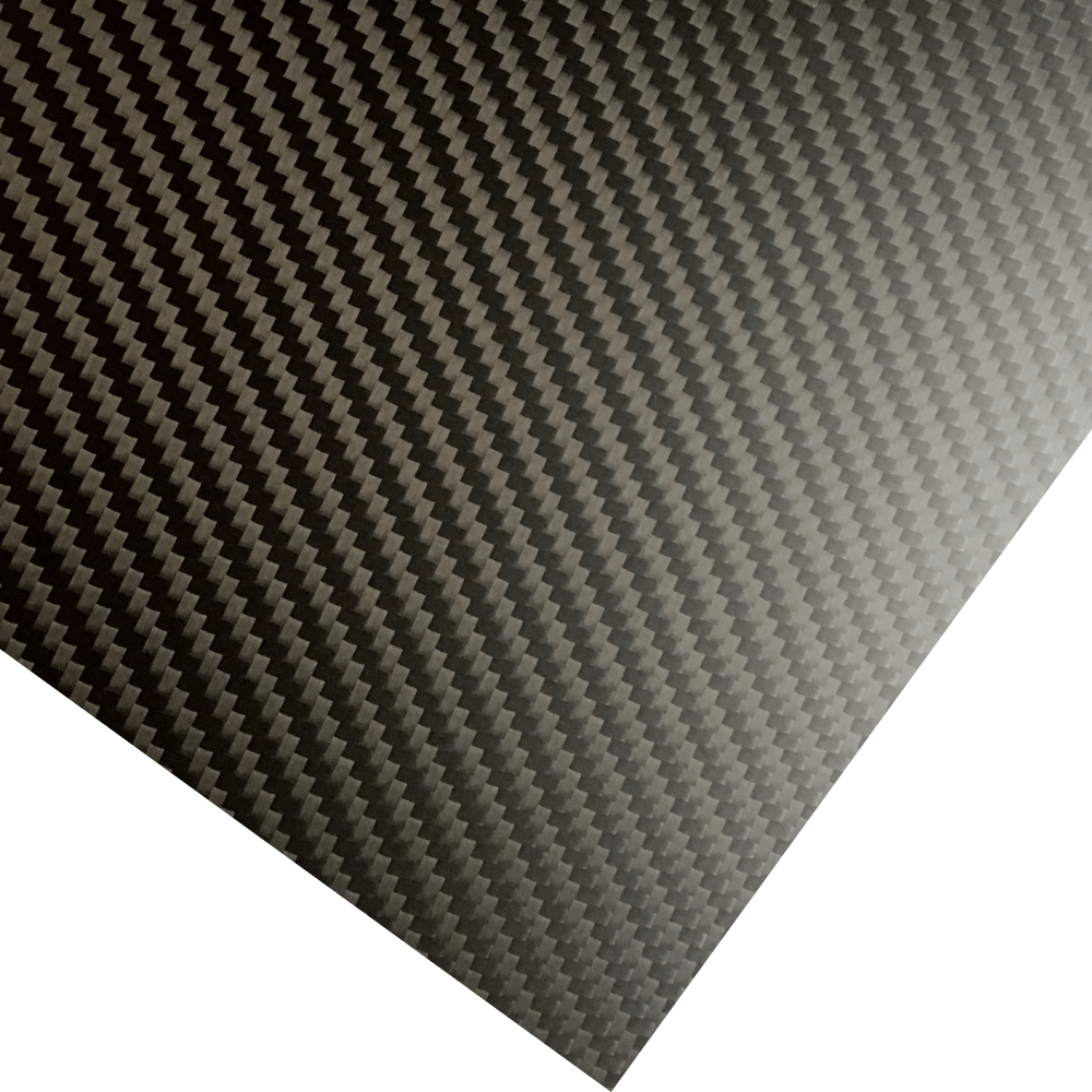 High Quality Black Carbon Fiber Sheets K Twill Matte Veneer