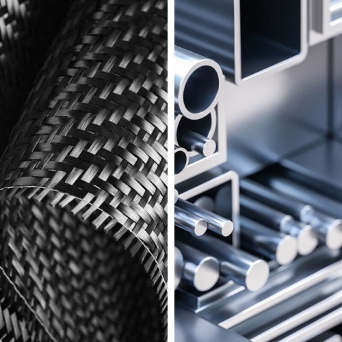 carbon fiber vs aluminum